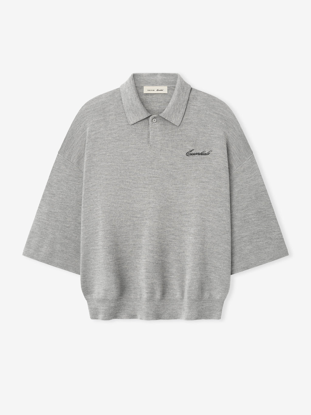 Signature 3/4 Sleeve 90s Knit Polo