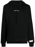 Mostly Heard Rarely Seen logo-embroidered cut-out hoodie