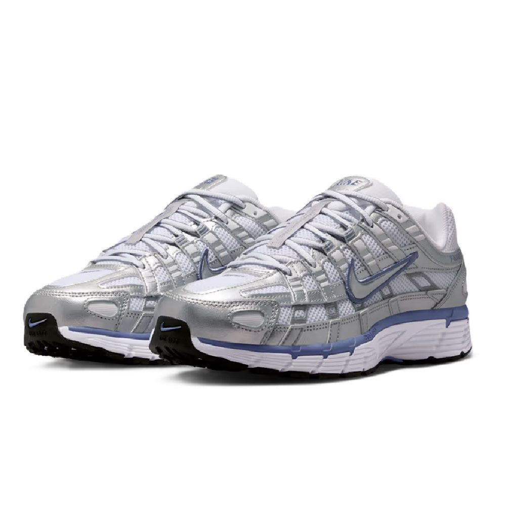 Women's Nike P-6000 Metallic Silver/World Indigo (BV1021 014)