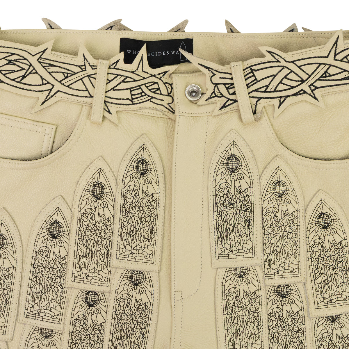 OFF-WHITE PATCHED ARCH PANTS