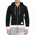 Colorblock Four-Bar Hoodie | Thom Browne