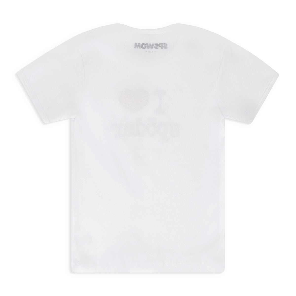 White I Love Sp5der Baby T-Shirt