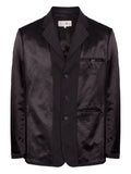 MM6 Maison Margiela satin-finish blazer