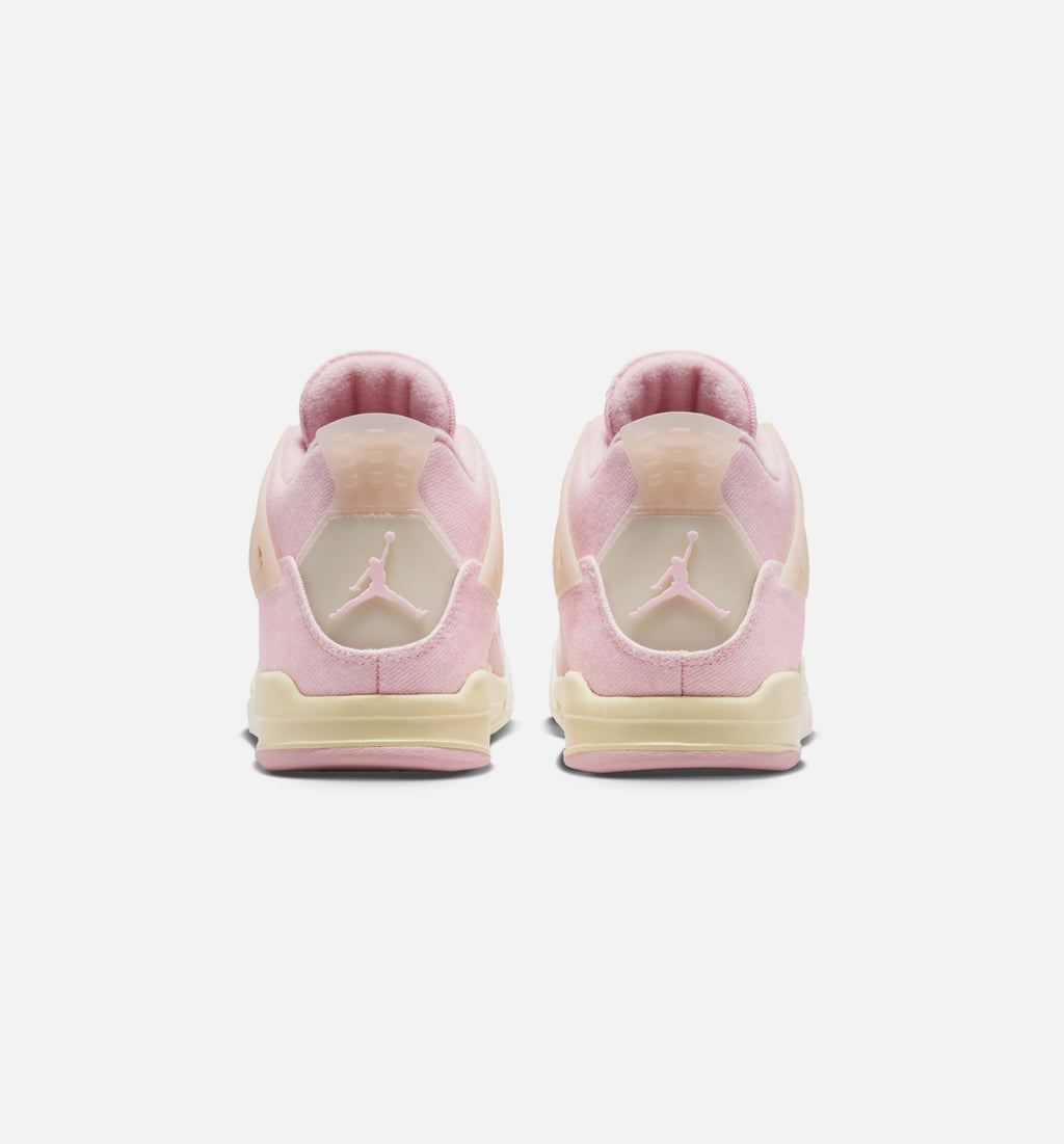 Air Jordan 4 Retro “Pink Pearl and Iced Carmine” Preschool Lifestyle Shoes (PS)