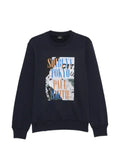 PS Paul Smith print-detail long-sleeve sweatshirt