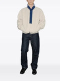 ENTIRE STUDIOS fleece-texture quarter-zip sweater