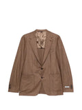 Canali single-breasted notched-lapels blazer