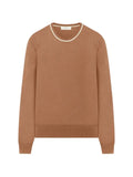 RETORI contrast-trim silk-blend sweater