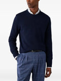 Hackett London patch-detail crew-neck sweater
