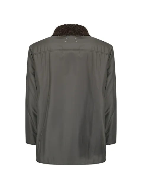 Maison Margiela shearling-collar hunting jacket