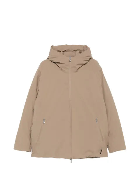 Rains hooded zip-up jacket