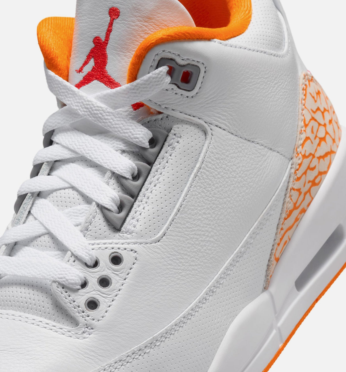Air Jordan 3 Retro Orange Citrus | Women's Lifestyle Shoe | White/Multi-Color