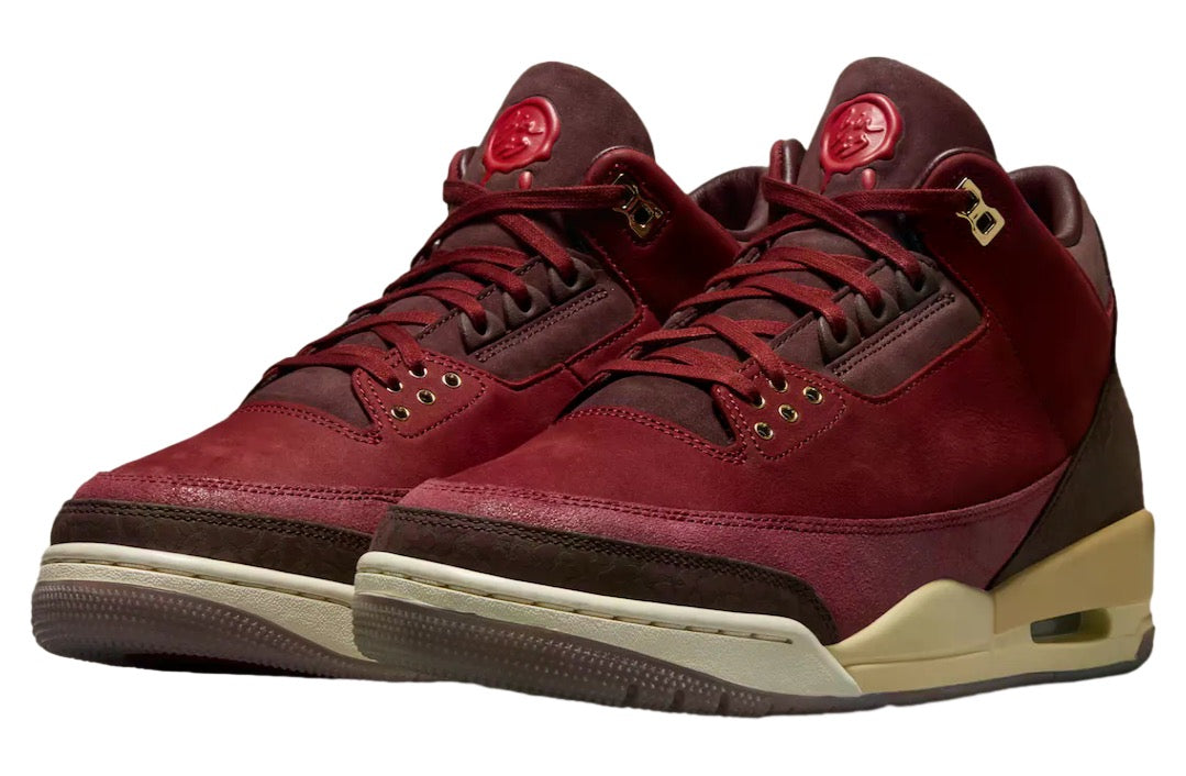 Air Jordan 3 OG Bin 23 Team Red / Metallic Gold IO7744-600