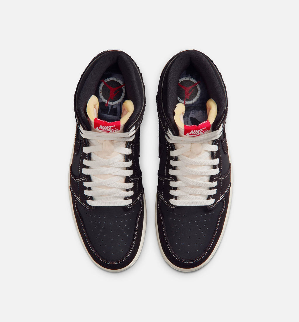 Air Jordan 1 Retro High OG 'Flight Club' - Men's Lifestyle Sneaker (Black/University Red/Sail/Gum Medium Brown)