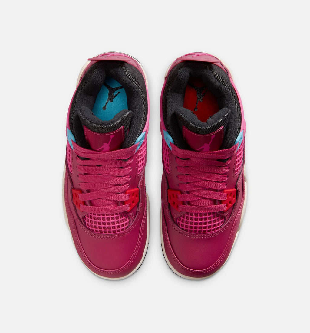 Air Jordan 4 Retro "She's A Star" Big Kids' Shoe – Sweet Beet/Desert Pink/Off Noir/Chalk