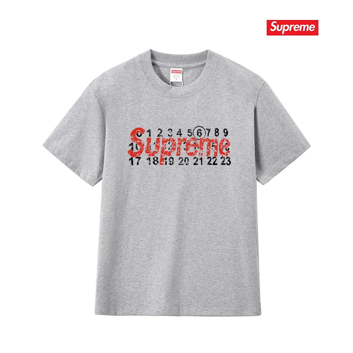 Supreme Number Graphic Short-Sleeve T-Shirt