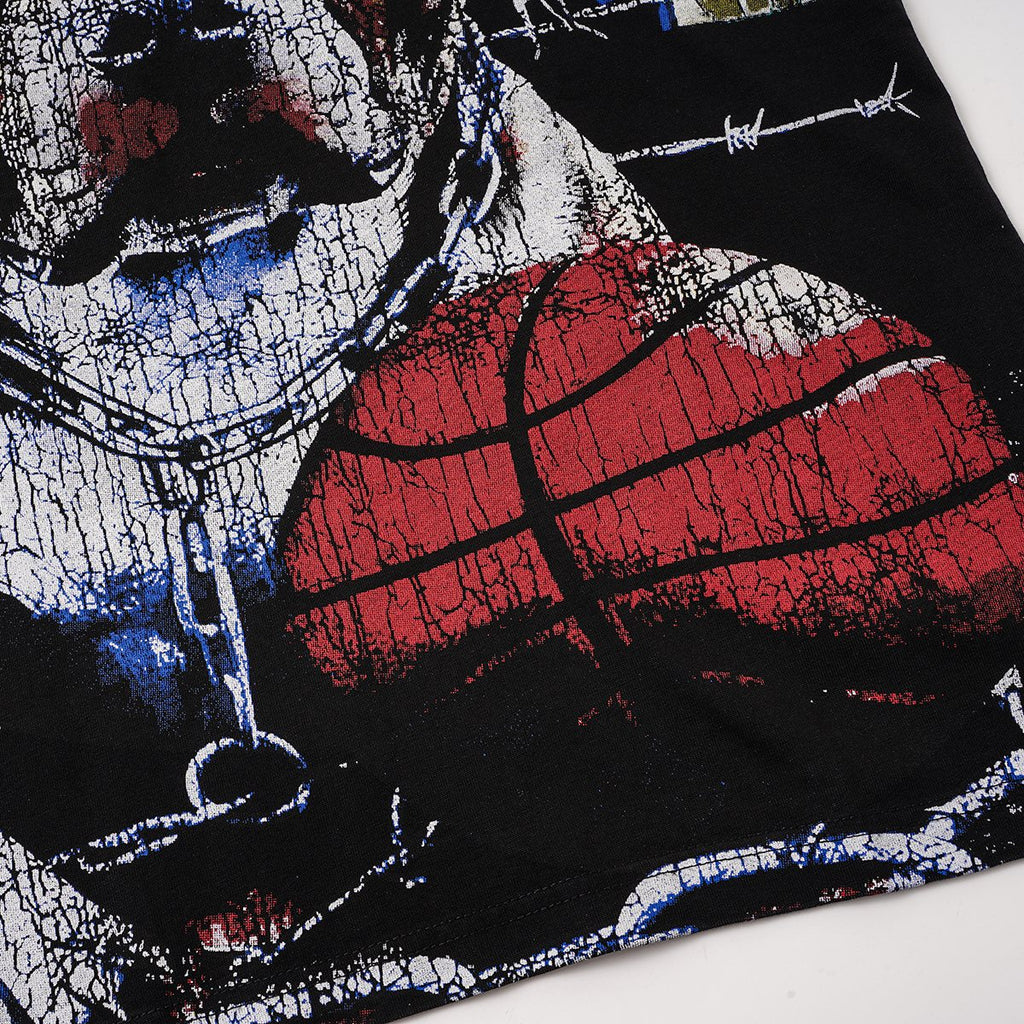 VALLEY Dog Basketball Graphic T-Shirt