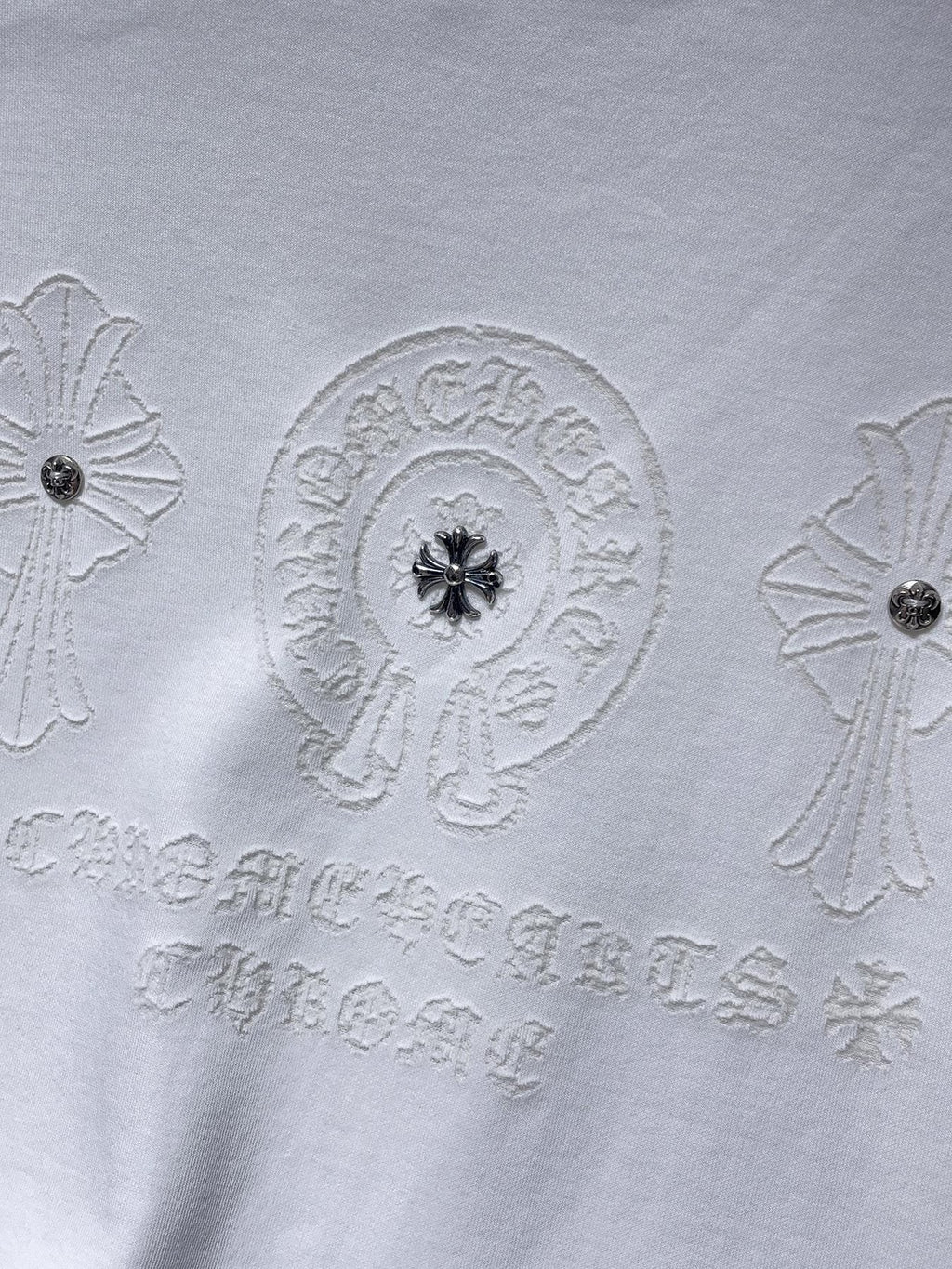 Chrome Hearts Horseshoe Graphic Short-Sleeve T-Shirt