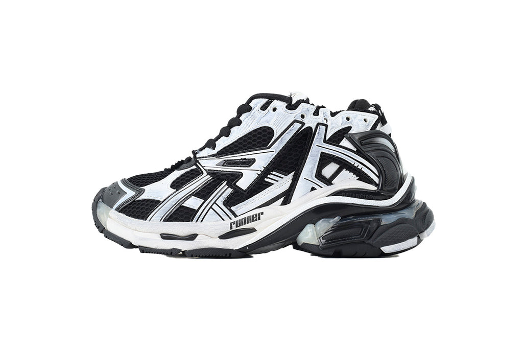 Balenciaga Runner LED Black White 853225 WRNLD 9010