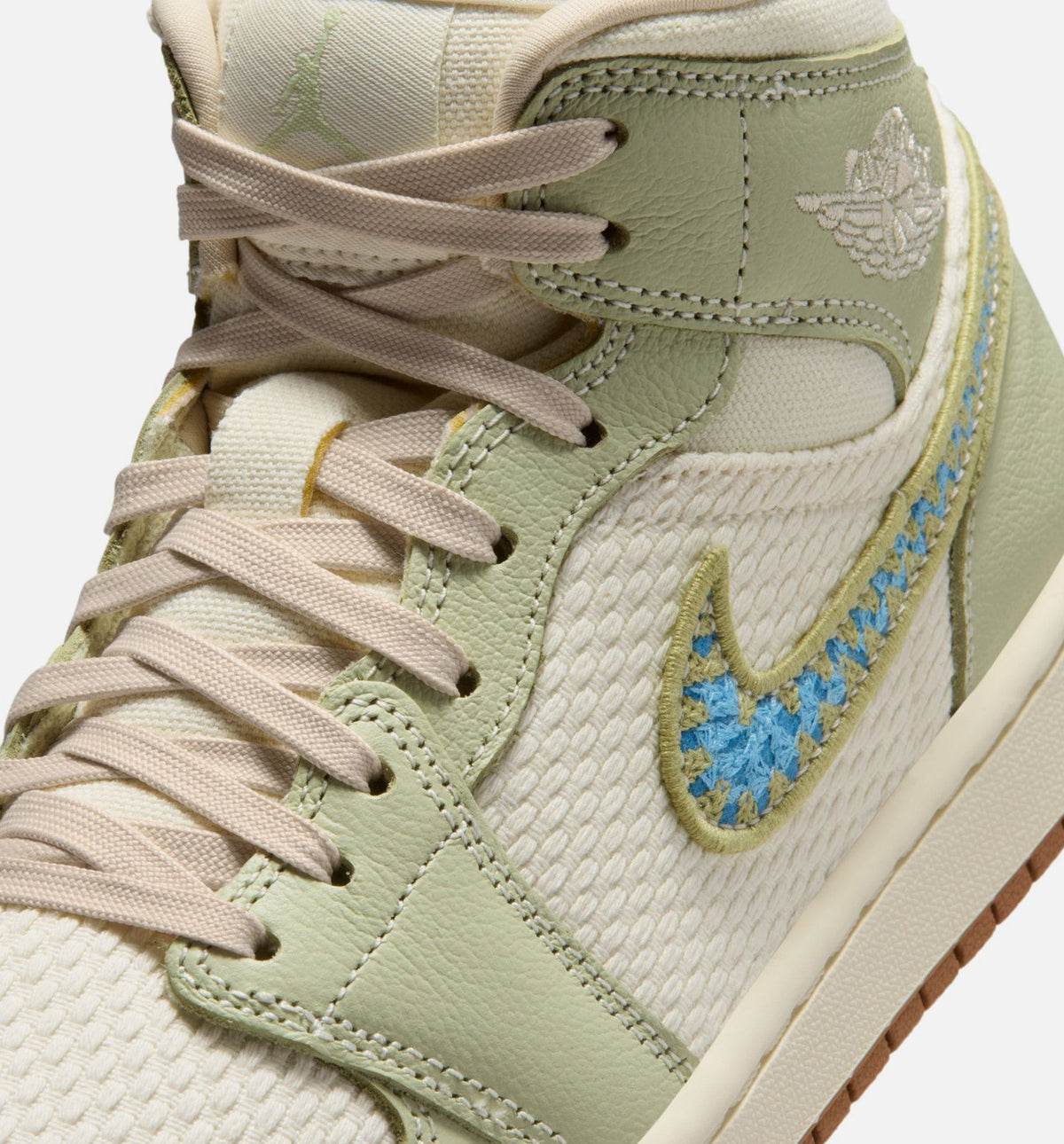 Air Jordan 1 Mid SE Olive Aura Women's Sneakers