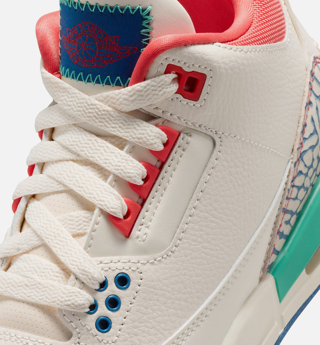 Air Jordan 3 Retro “Play Your Way” Grade School Shoes