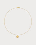 MONICA VINADER Capri 18ct Yellow Gold Vermeil and Pearl Disc Necklace(Gold)