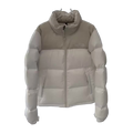 The North Face Stand-Collar Cropped Puffer Jacket | Cream