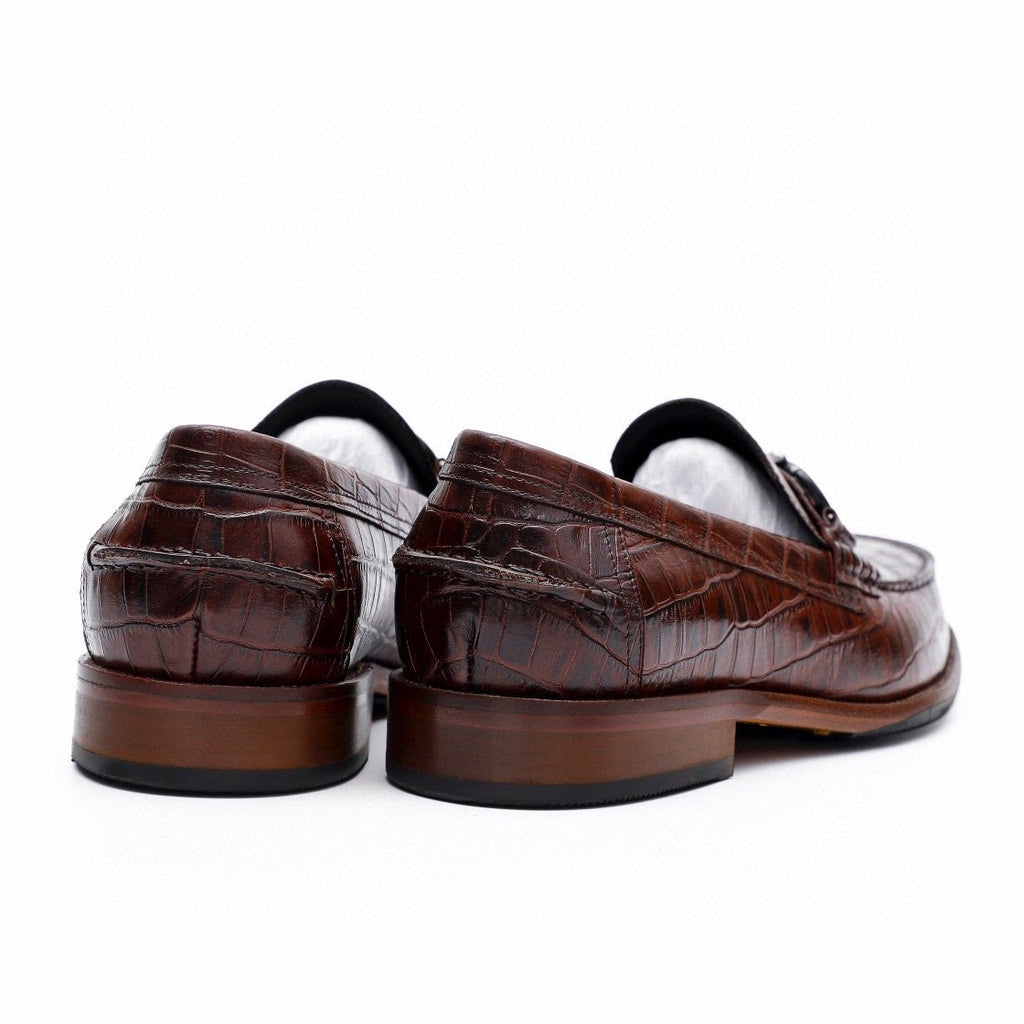 Salvatore Ferragamo Men's Dark Brown Bit Loafers