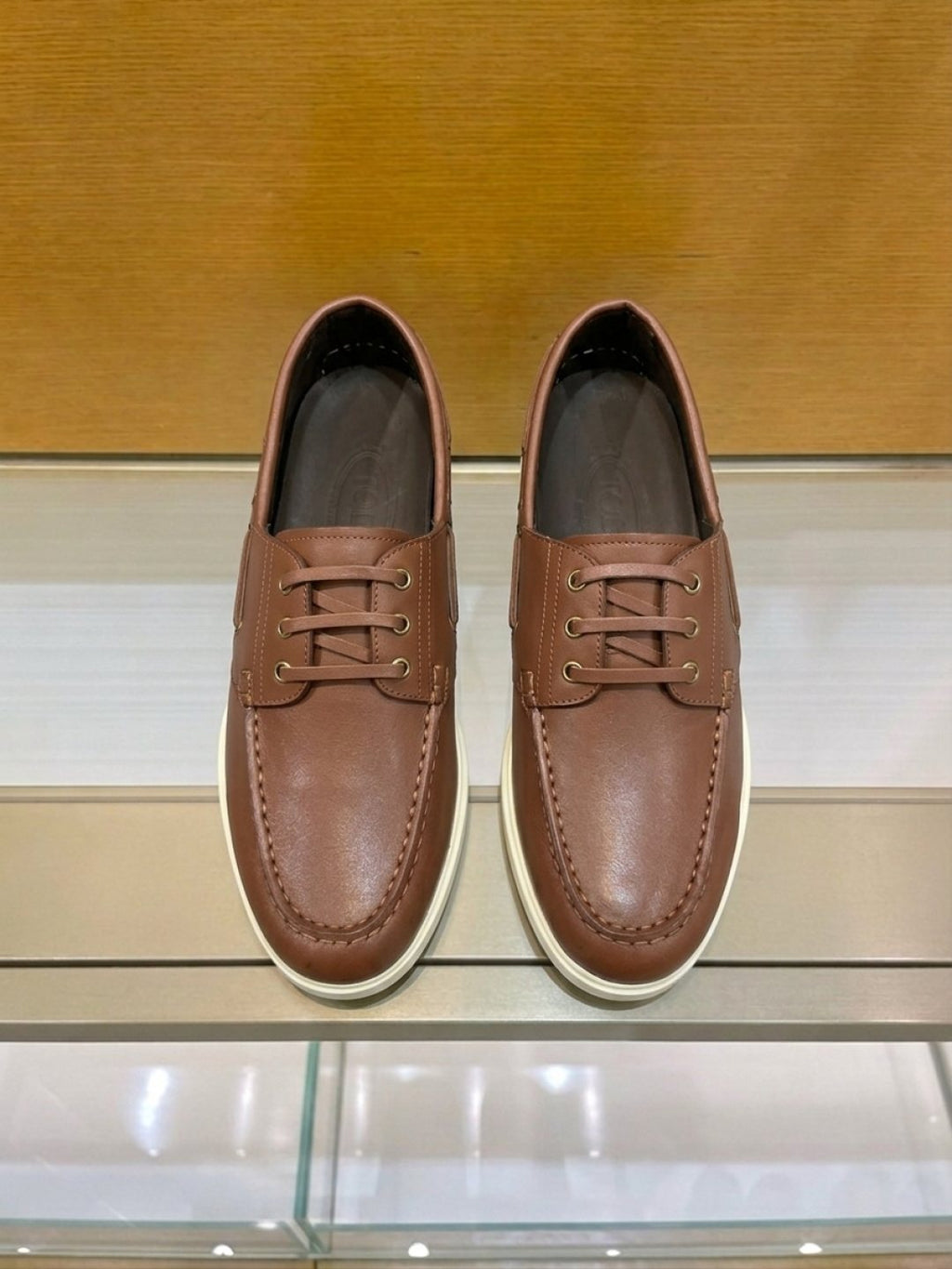 TOD'S Moc-Toe Boat Shoes